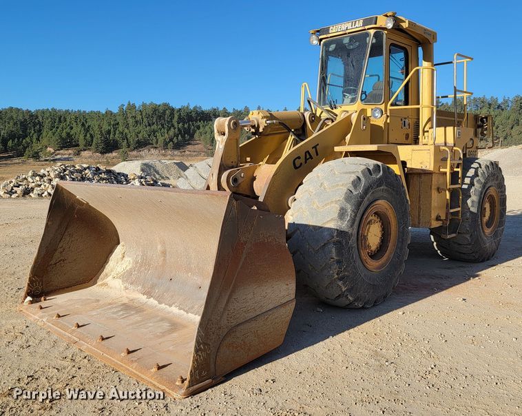 image for item LL9644 1989 Caterpillar 966E  wheel loader
