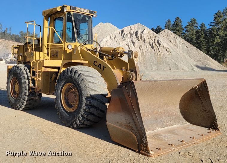 image for item LL9644 1989 Caterpillar 966E  wheel loader