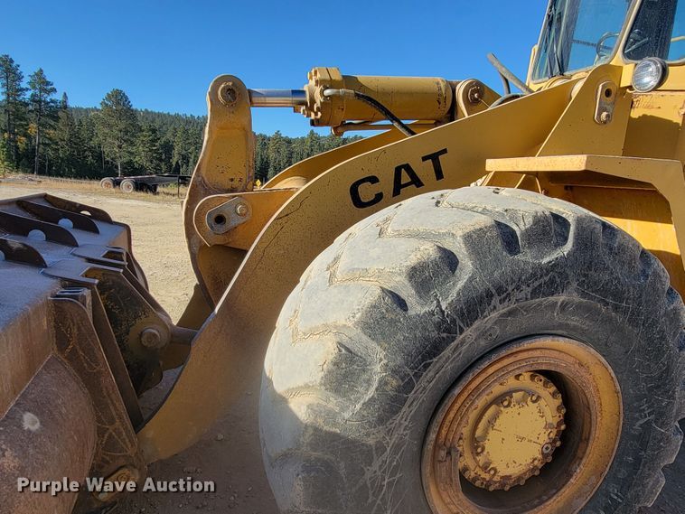 image for item LL9644 1989 Caterpillar 966E  wheel loader