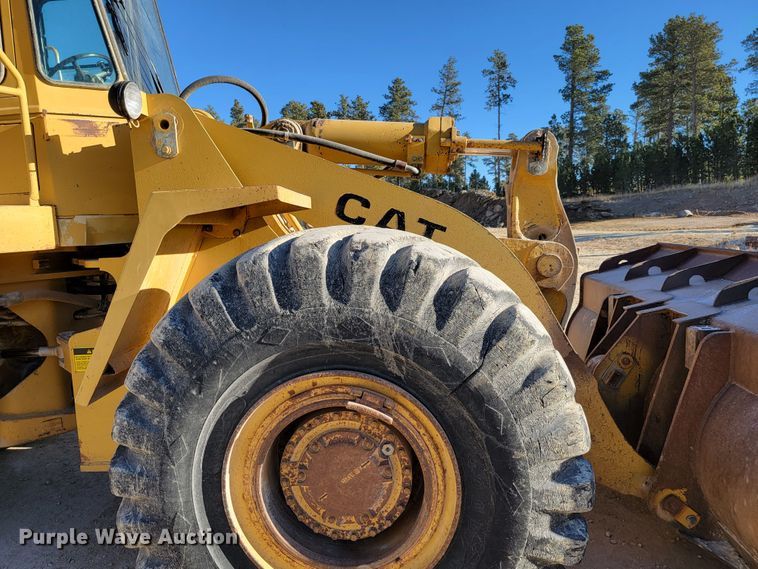 image for item LL9644 1989 Caterpillar 966E  wheel loader