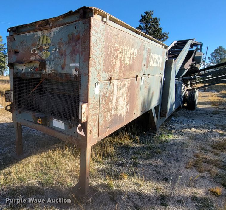 image for item LL9645 Powerscreen Chieftain  screening plant