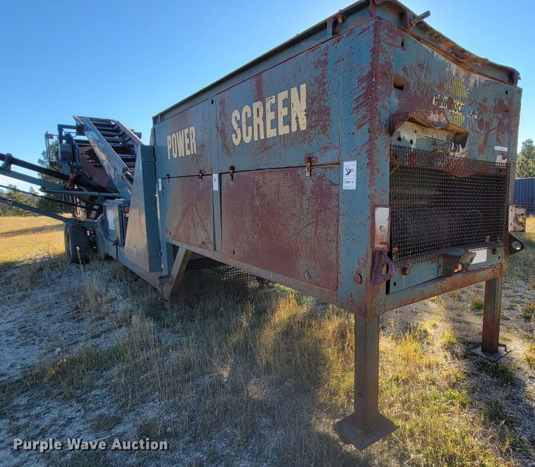 image for item LL9645 Powerscreen Chieftain  screening plant