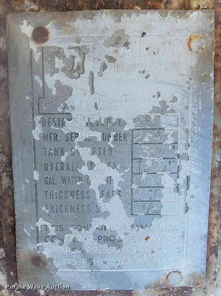 image for item LL9661 (2) propane tanks