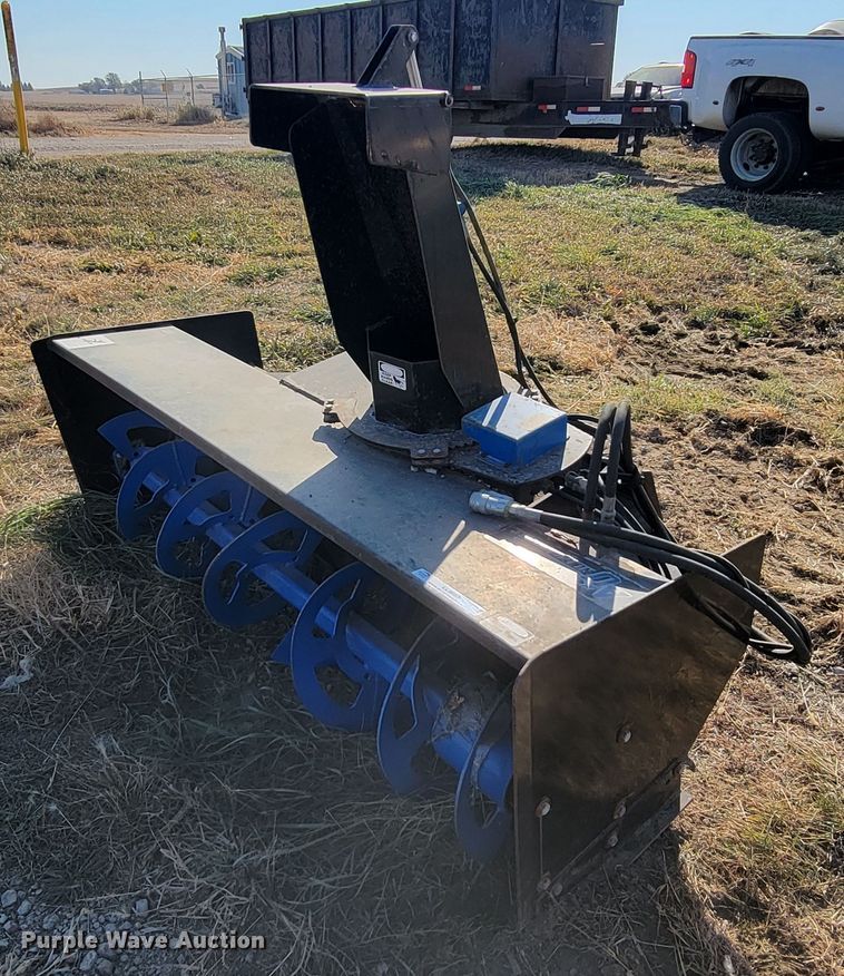 image for item LL9663 Skid steer snow blower