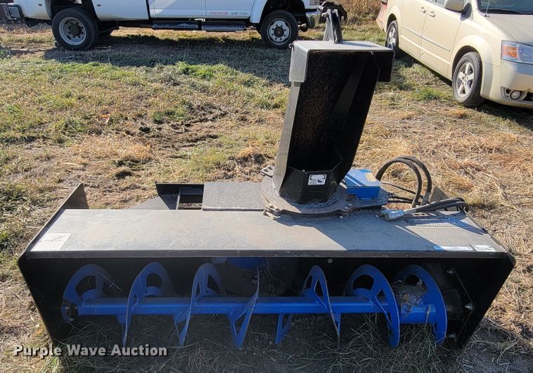 image for item LL9663 Skid steer snow blower