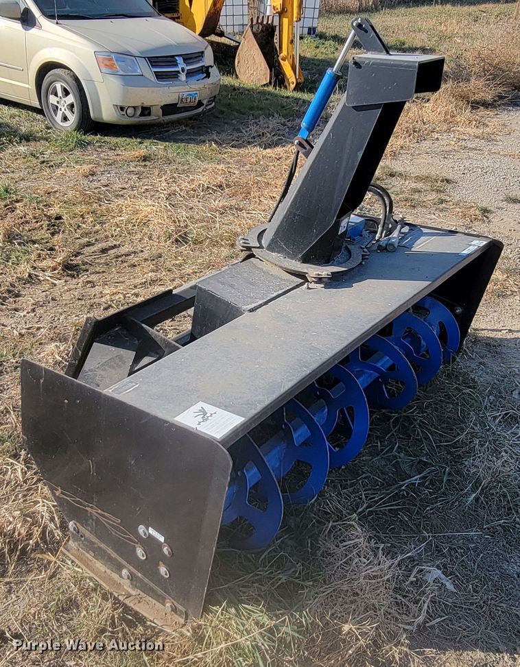 image for item LL9663 Skid steer snow blower