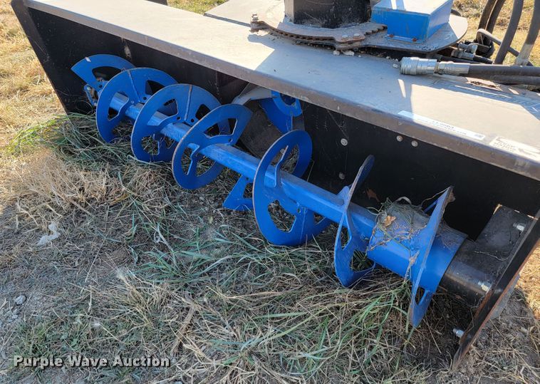 image for item LL9663 Skid steer snow blower