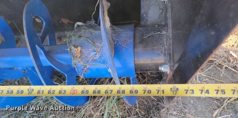 image for item LL9663 Skid steer snow blower