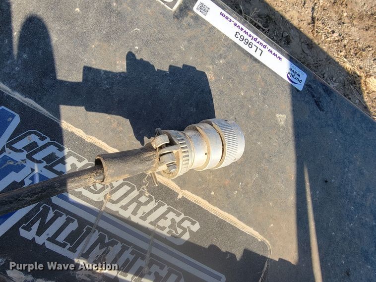 image for item LL9663 Skid steer snow blower