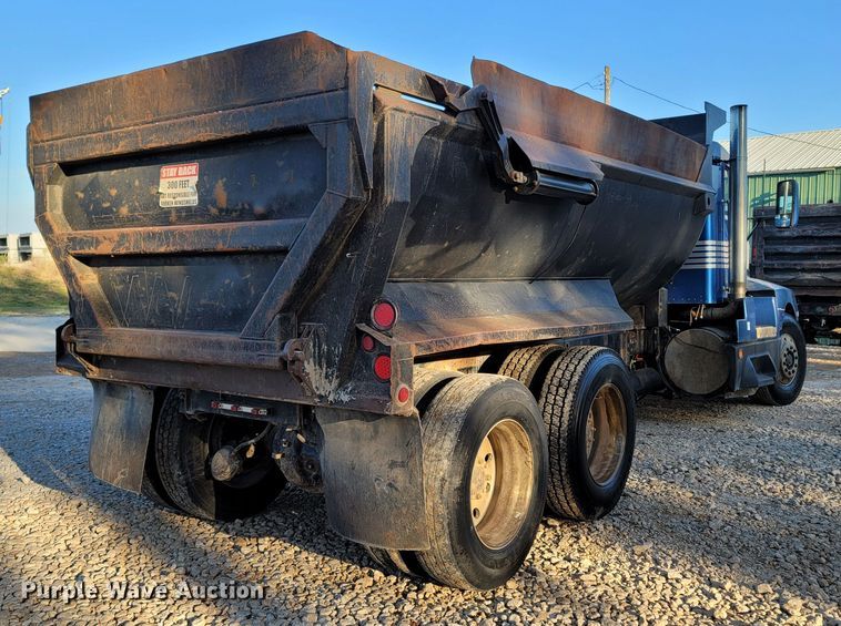 image for item LN9634 1991 Kenworth T660  dump truck