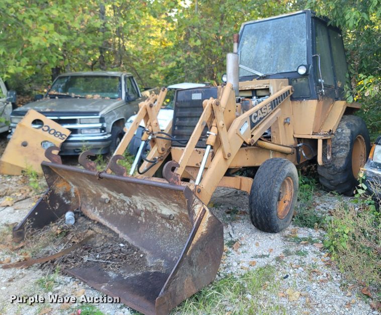 image for item LN9637 Case 580C  backhoe