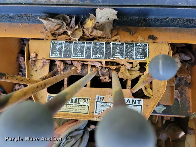 image for item LN9637 Case 580C  backhoe