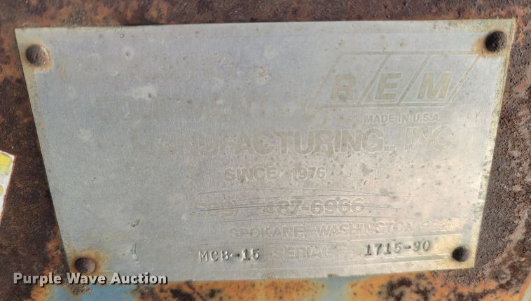 image for item LN9639 Rem MCB-15  conveyor