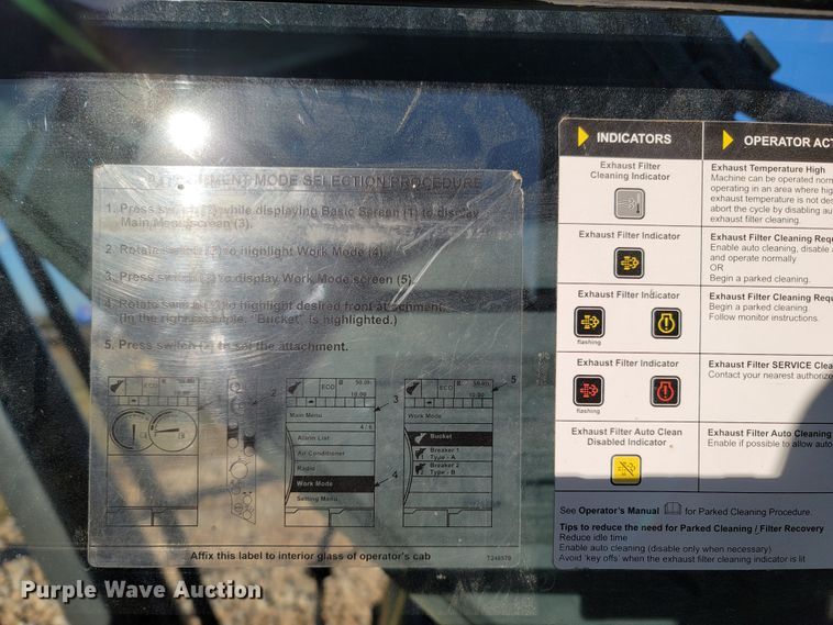 image for item LN9683 2014 John Deere 350G  excavator