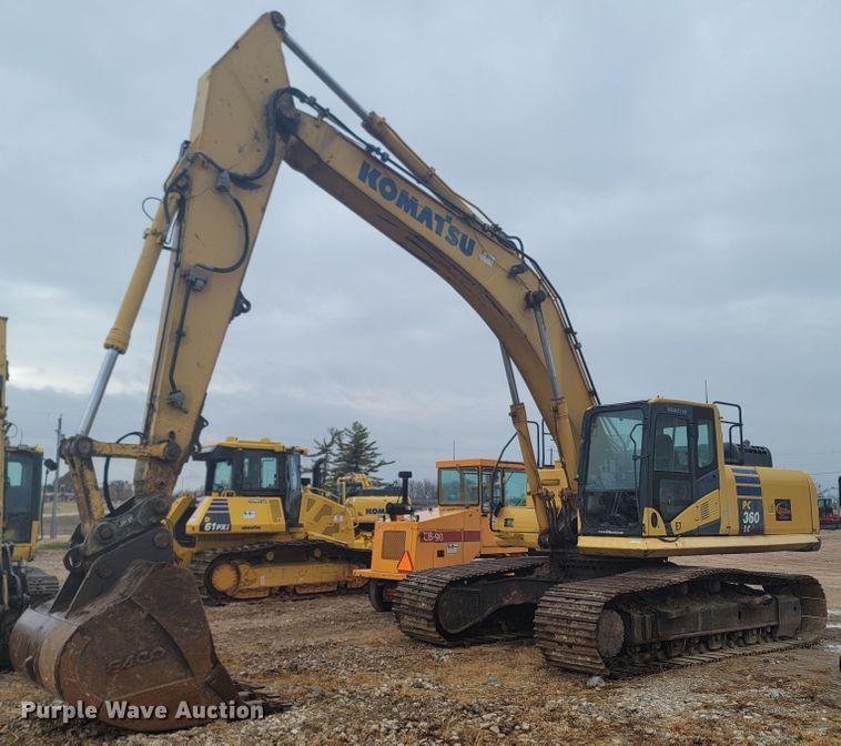 image for item LN9684 2012 Komatsu PC360LC-10  excavator