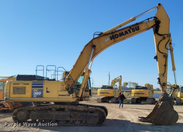 image for item LN9684 2012 Komatsu PC360LC-10  excavator