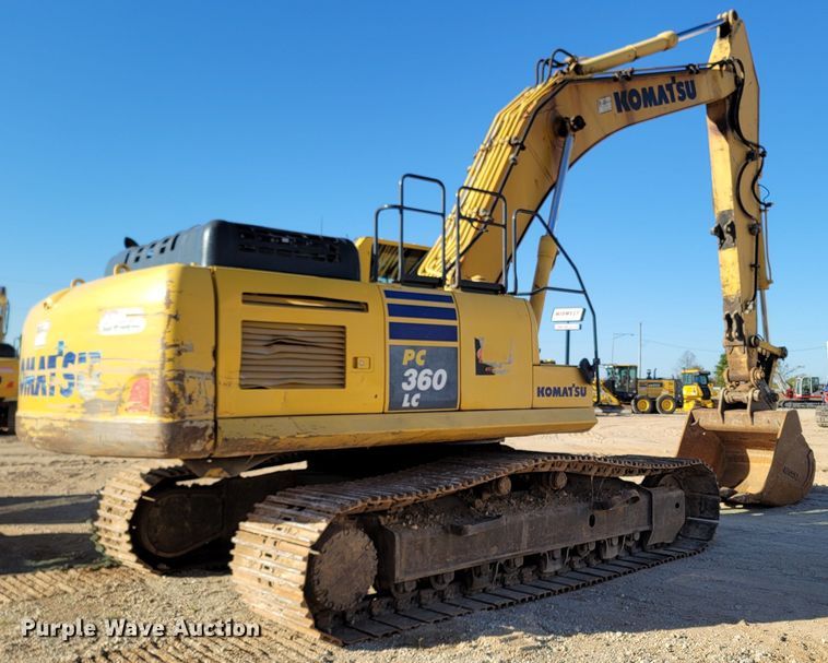 image for item LN9684 2012 Komatsu PC360LC-10  excavator