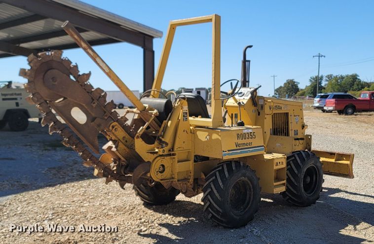 image for item LN9689 1997 Vermeer V4150A  trencher
