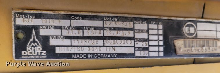 image for item LN9689 1997 Vermeer V4150A  trencher