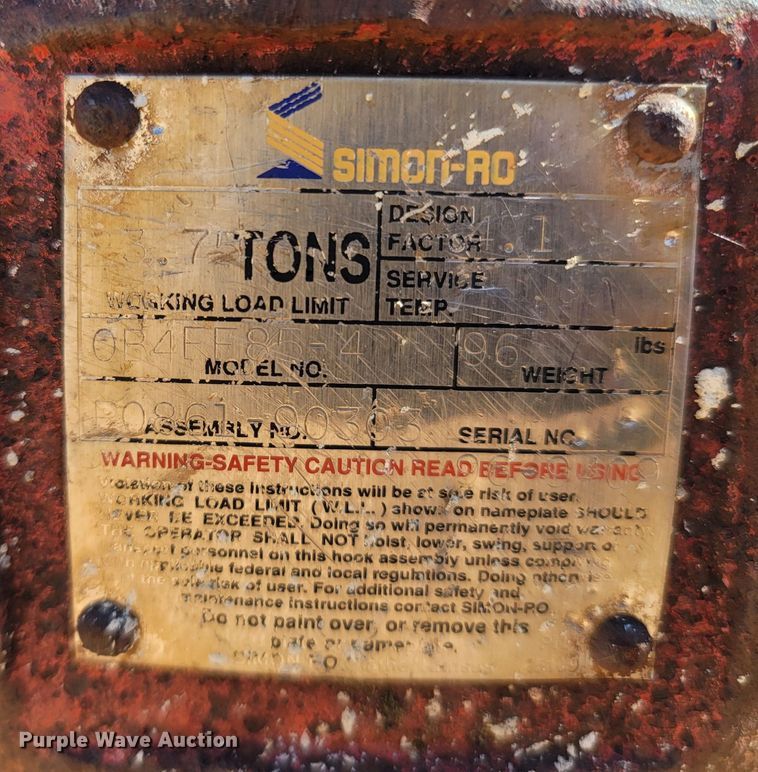 image for item LN9693 1994 International 4700  crane truck