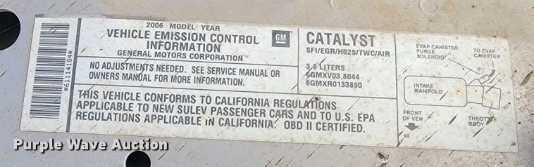 image for item LO9233 2006 Pontiac Grand Prix