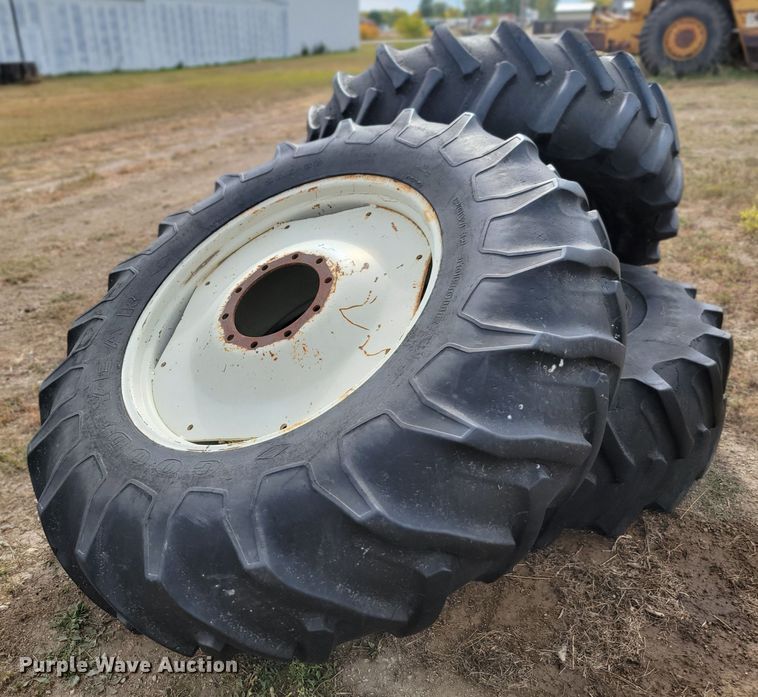 image for item LO9248 (3) 20.8-38 tires and wheels