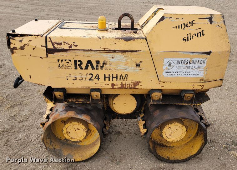 image for item LO9251 2006 Rammax P33/244HHM  trench compactor