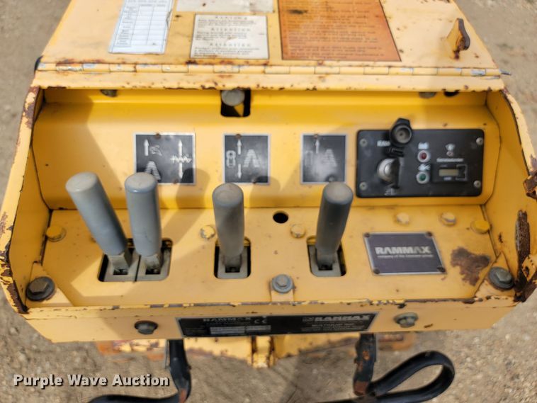 image for item LO9251 2006 Rammax P33/244HHM  trench compactor