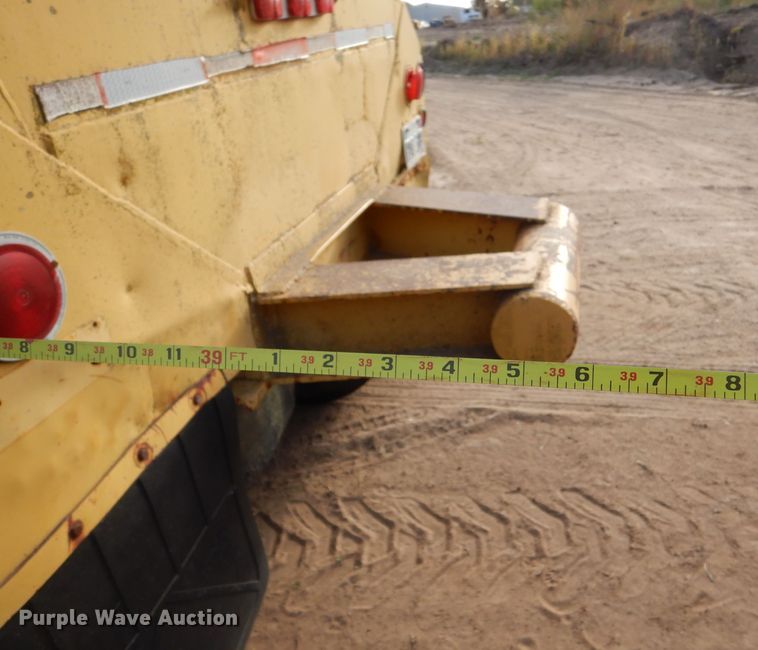 image for item LU9682 1973 Fruehauf  bottom dump trailer