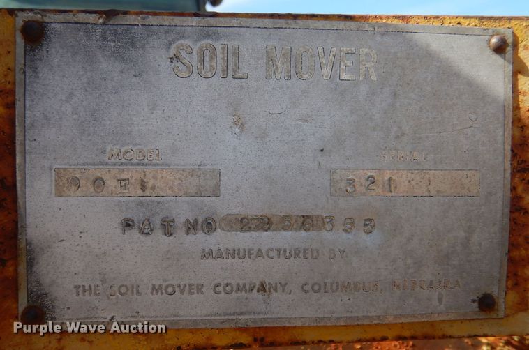 image for item LU9695 Soil Mover 90E  elevating scraper