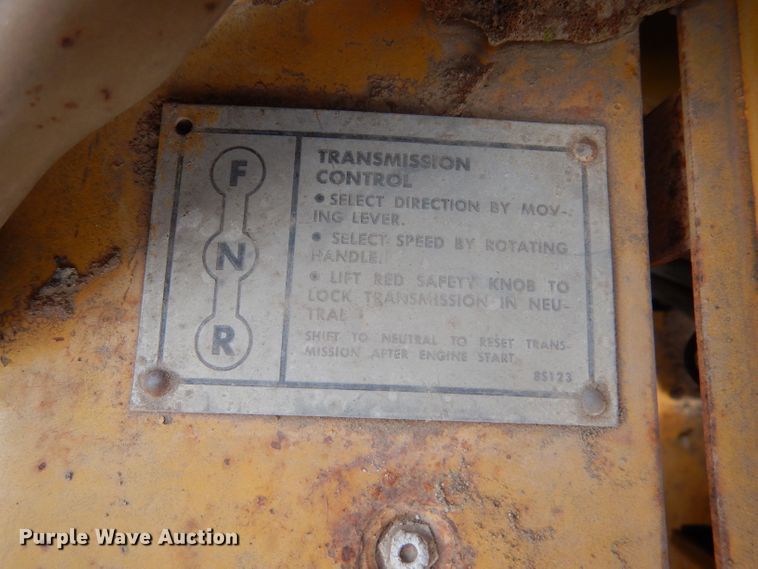 image for item LU9697 1979 Caterpillar 966C  wheel loader