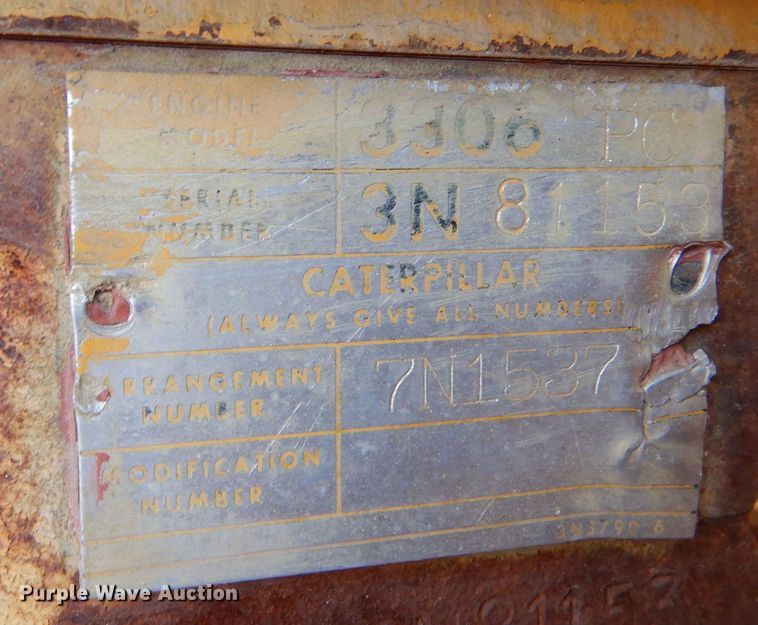 image for item LU9697 1979 Caterpillar 966C  wheel loader