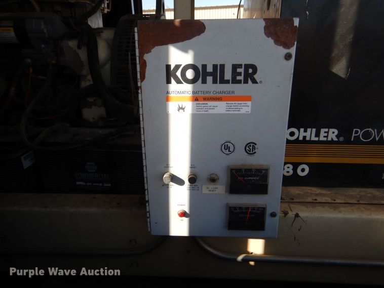image for item LU9701 2005 Kohler 180REOZJC  generator