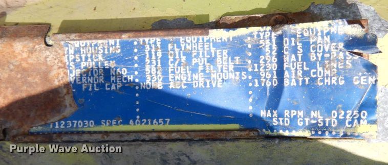 image for item LY9208 Detroit Diesel  engine