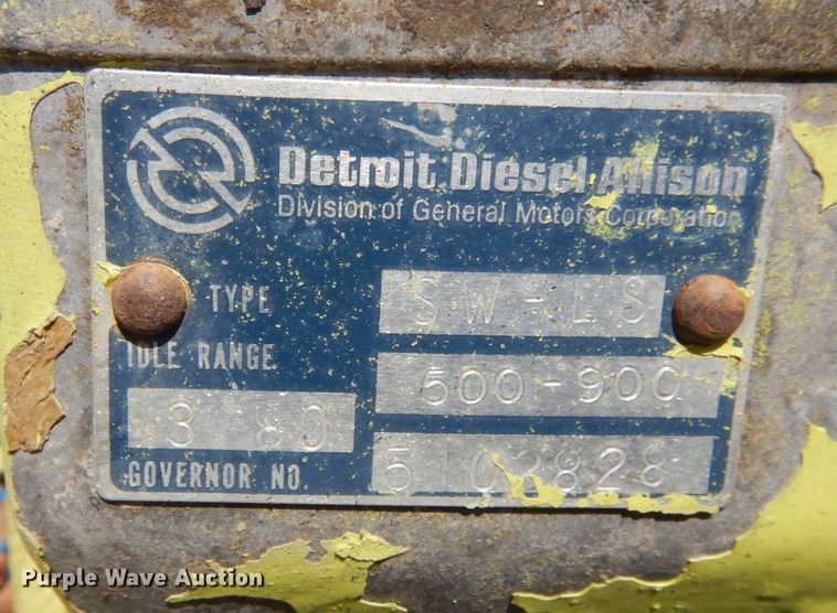 image for item LY9208 Detroit Diesel  engine