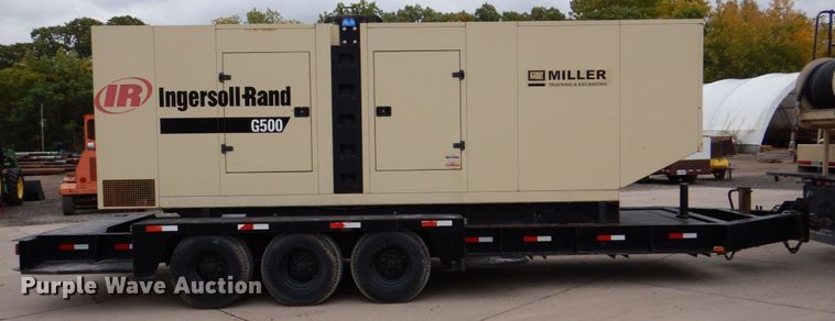 image for item MF9242 Ingersoll Rand G500  generator
