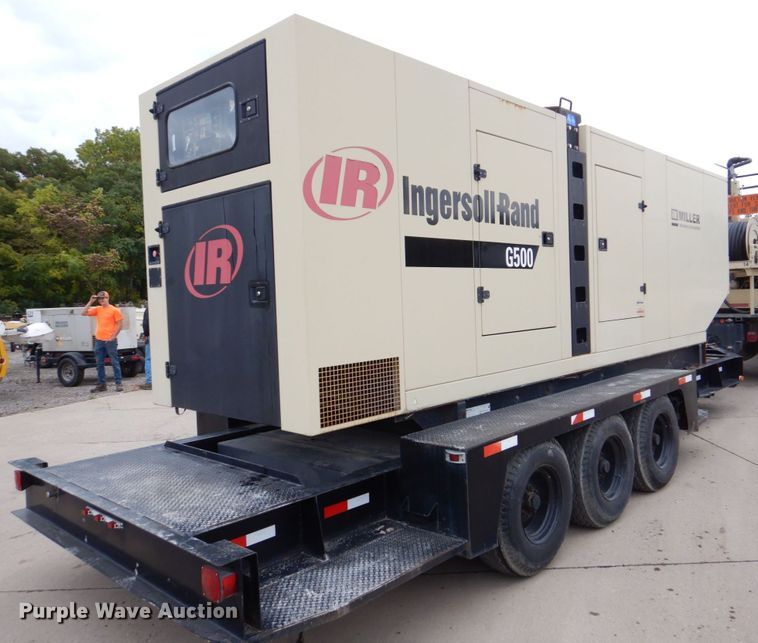 image for item MF9242 Ingersoll Rand G500  generator