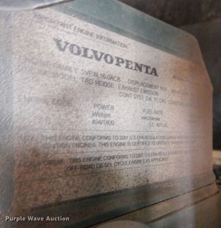 image for item MF9242 Ingersoll Rand G500  generator