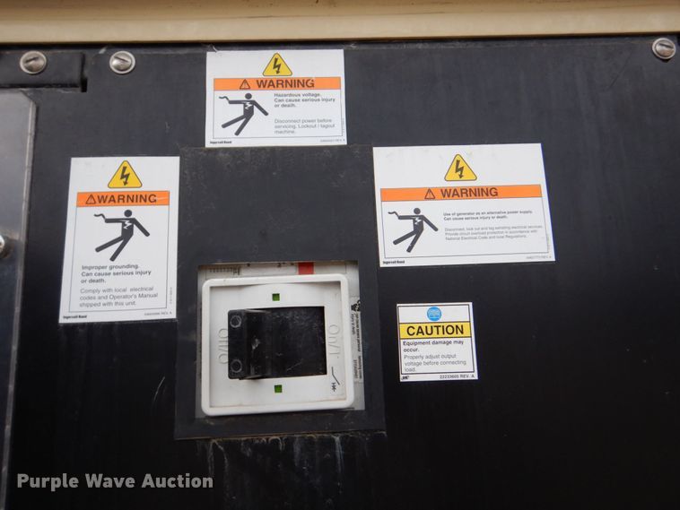 image for item MF9242 Ingersoll Rand G500  generator