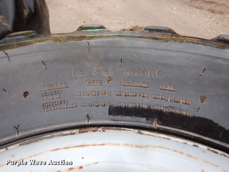 image for item MF9244 (4) Galaxy MPC tires and wheel