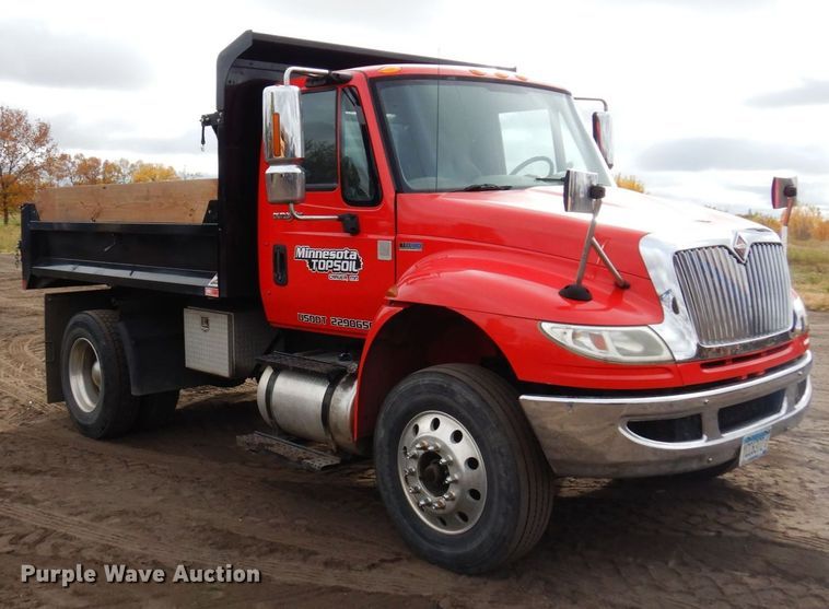 image for item MH9234 2012 International 4400 SBA  dump truck
