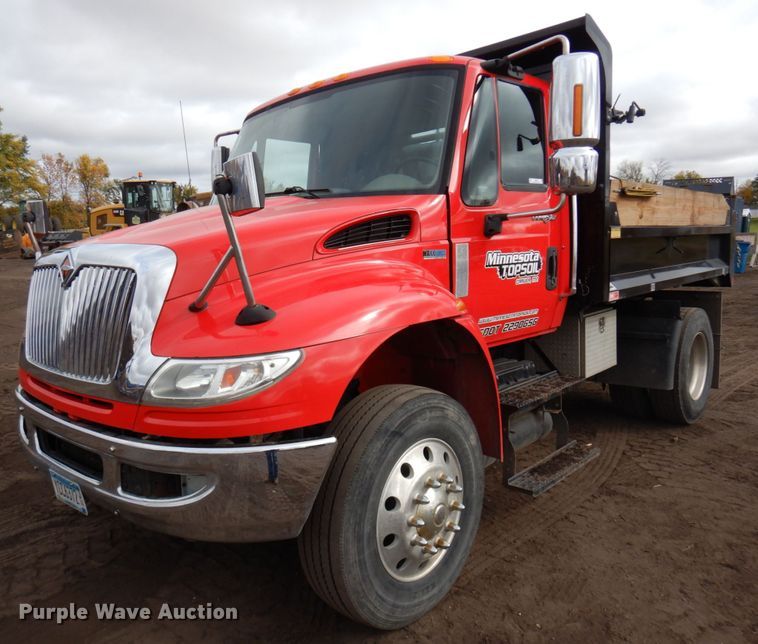 image for item MH9234 2012 International 4400 SBA  dump truck