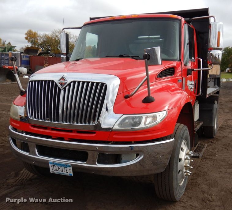 image for item MH9234 2012 International 4400 SBA  dump truck