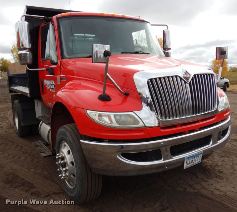 image for item MH9234 2012 International 4400 SBA  dump truck