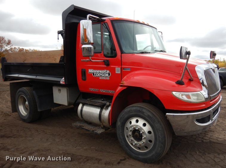 image for item MH9234 2012 International 4400 SBA  dump truck