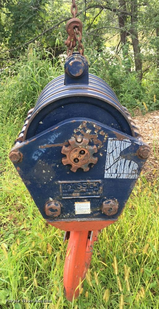 image for item MH9245 Mckissick  crane block