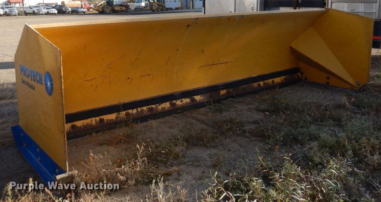 image for item MH9246 Protech SP14-L  wheel loader 14' W snow pusher