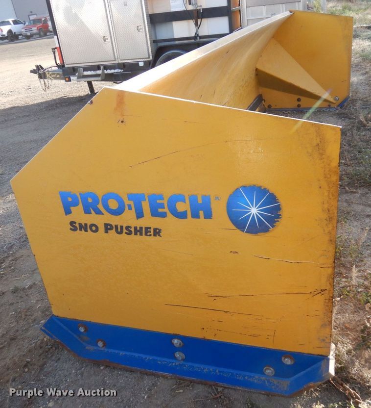 image for item MH9246 Protech SP14-L  wheel loader 14' W snow pusher