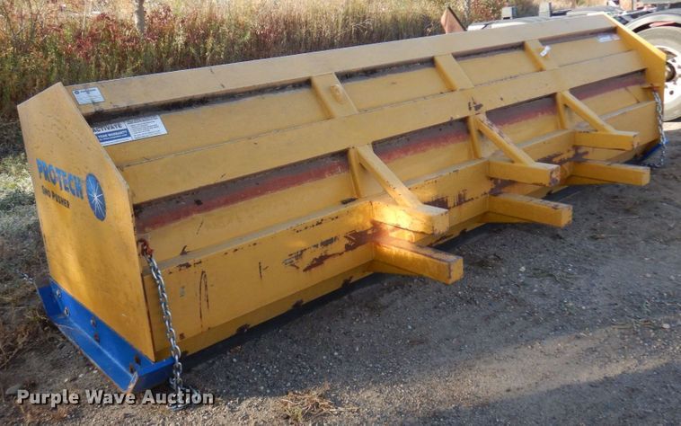 image for item MH9246 Protech SP14-L  wheel loader 14' W snow pusher