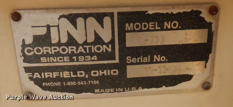 image for item MH9248 Finn T-330  hydroseeder